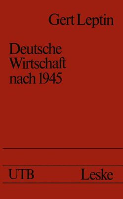 【预售】Deutsche Wirtschaft Nach 1945: Ein Ost-West-Ve...