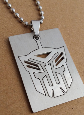 韩版欧美饰品项链钛钢男士吊坠