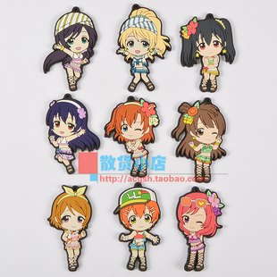 散货 橡胶挂件 lovelive live 周边 正版 包邮 love 夏日水着