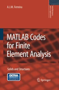 Codes MATLAB 预订 Anal... Finite Element for