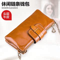 Miss evening thinking 2015 summer new style female long bi-fold leather women's wallet purse bag cover wallet clutch bag