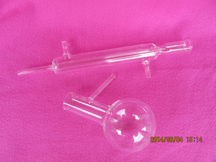 蒸馏烧瓶+小号直行冷凝管 蒸馏水套装配件