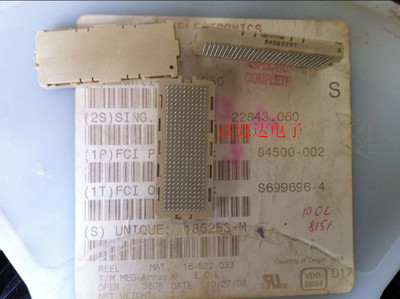 84500－002  1.27MM 300脚BGA板对板连接器  FCI berg 品牌