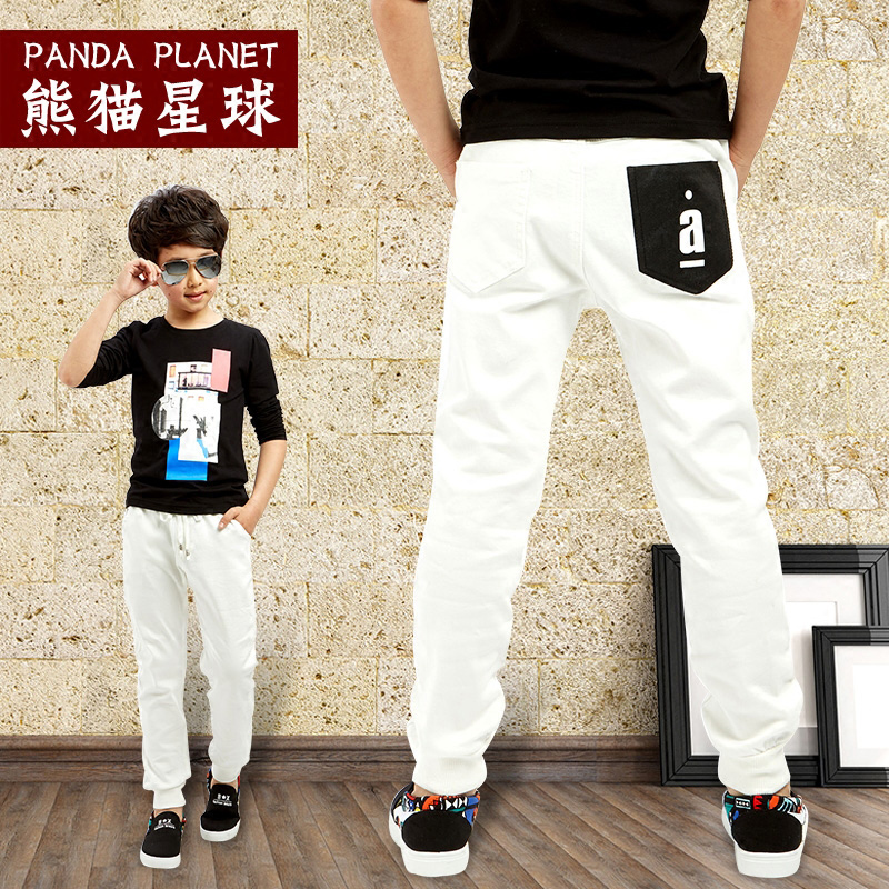 Pantalon garcon PANDA PLANET - Ref 2055172 Image 1
