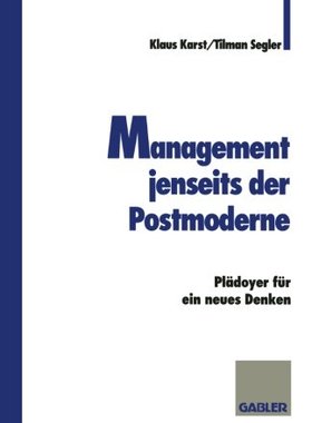 【预售】Management Jenseits Der Postmoderne: Pladoyer ...