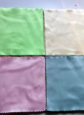 针一眼镜布  眼睛布厂家直销   四色绿色黄色粉色蓝色14.5*17.5