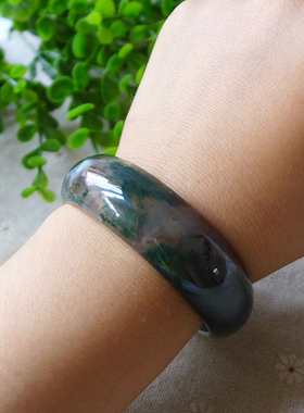 纯天然原色内径玛瑙手镯