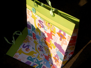 37.5*21*50cm特大号出口纸袋玩具 冬装 毛毯包装袋手提袋10个35元