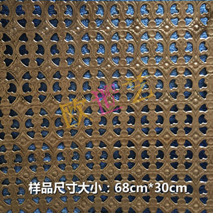 欧世艺冲板板条铁艺配件批发&C025冲板椭圆花边纹饰花板底板