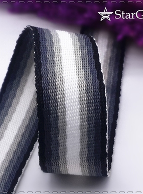 2C黑色对称渐变爆款限时特价日本订单ZAKKA织带diy手工辅料