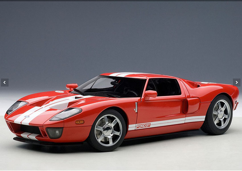 °ÂÍØAUTOrt118FORD¸£ÌØGTºì°×ºÏ½ðÆû³µÄ£ÐÍ