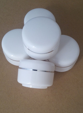 30克g/ml凝胶小瓶盒子面霜乳液护肤化妆品分装白色塑料空瓶子