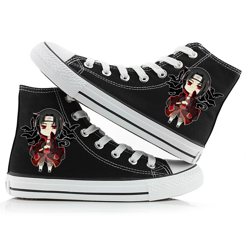 高幫韓版帆布鞋女鞋子火影忍者鳴人宇智波鼬曉組織斑cos動漫男鞋在類目 流行男鞋, 帆布鞋中 - 來自Buy2taobao.com提供專業的淘寶代購服務