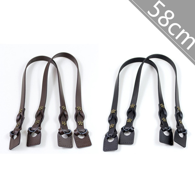 牛皮包带手工diy拼布包包提手