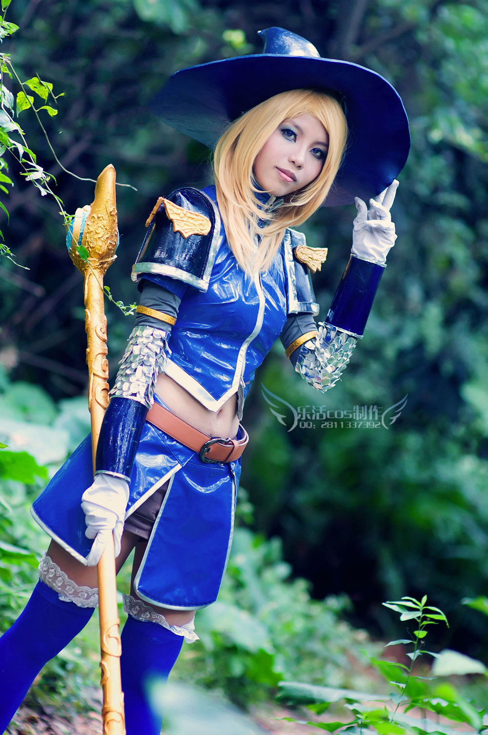 【可出租】现货 lol英雄联盟女 奥术光辉拉克丝 cosplay服装 道具