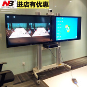 NB双屏电视移动支架 32-60寸液晶电视移动落地架AVT1800-60-2A座