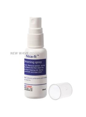 荷兰nice进口耳塞耳膜耳印硅胶耳机数据线专业清洗液专用清洁喷剂