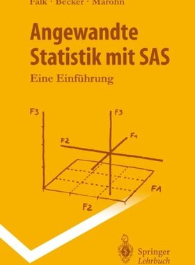【预订】Angewandte Statistik Mit SAS: Eine E...