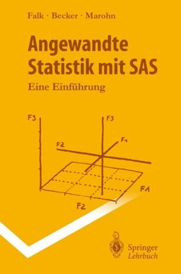【预订】Angewandte Statistik Mit SAS: Eine E...