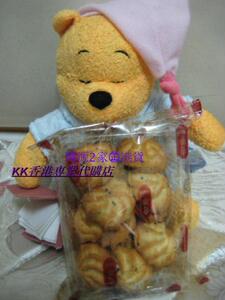 香港代购 奇华饼家 黑芝麻蛋白曲奇 120g 袋装