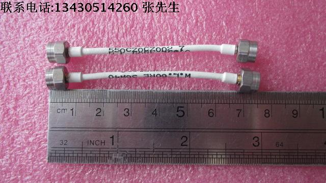 550CZ0CZ002.7 GOER 3GW40 7.5cm 1.85mm公-1.85mm公 射频微波毫米波跳线  长度：7.5cm 线粗：2.3mm