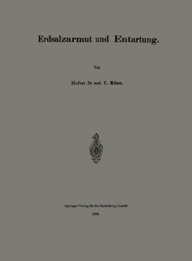 【预订】Erdsalzarmut Und Entartung