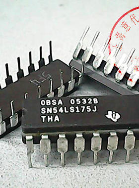 SN54LS175J  TI  DIP-16【散新】赛格市场G332室实体店 现货