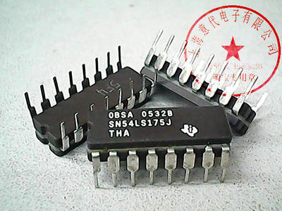 SN54LS175J  TI  DIP-16【散新】赛格市场G332室实体店 现货