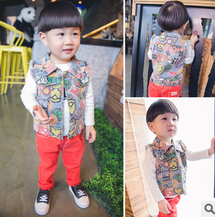 Gilet enfant en toile - Ref 2068173 Image 1