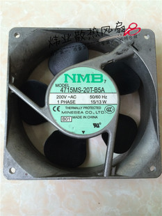 B5A 12038静音风扇 20T 4715MS 13W 60Hz 200V MAT NMB