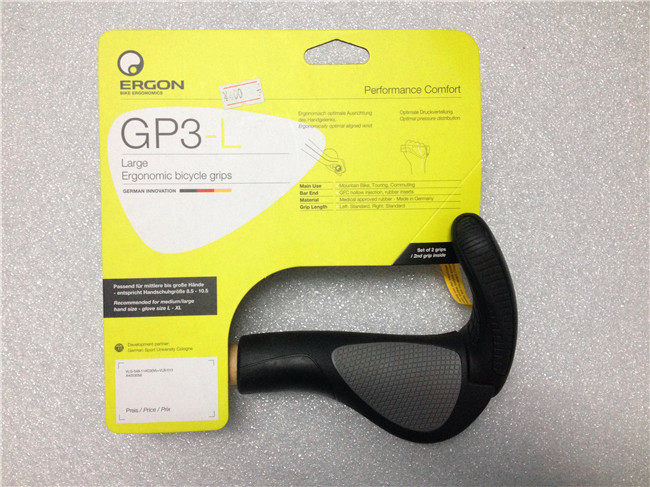 Poignées de vélo ERGON - Ref 2353786 Image 1