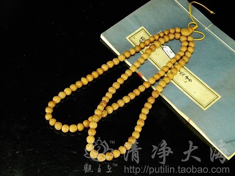 尼泊尔小凤眼菩提子,108颗念珠佛珠,六年10mm-B