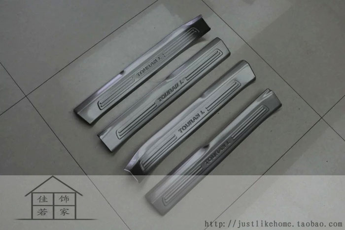 门槛条内置途安L迎宾踏板