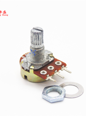 WH148型电位器 B5K B10K B1K B20K B100K B250K B50K B500K B1M