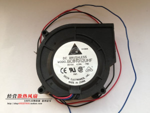 全新原装台达BCB1012UHF 12V 4.38A 抽风式风扇9CM 9725 3线涡轮