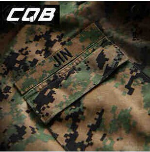 陆战姓名条 姓名章 姓氏拼音条 胸条 丛数 MCCUU迷彩服配件胸条