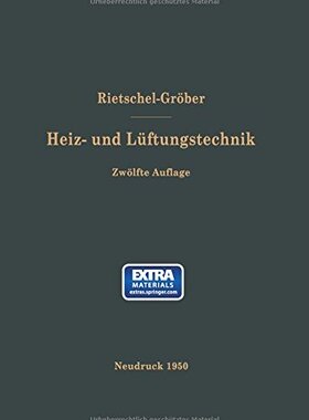 【预订】H. Rietschels Lehrbuch Der Heiz- Und...