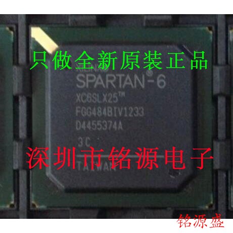 【铭源电子】全新原装 XC6SLX25-3FGG484I XC6SLX25-3FG484I 芯片