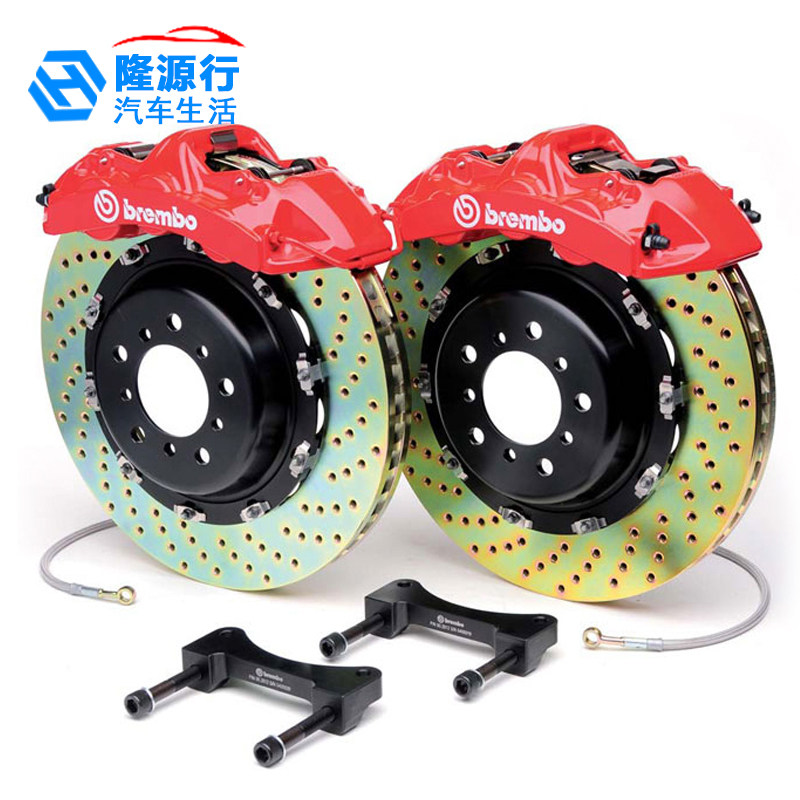 意大利brembo gt6活塞雪佛兰大黄蜂 卡宴改装刹车盘鲍鱼卡钳套装