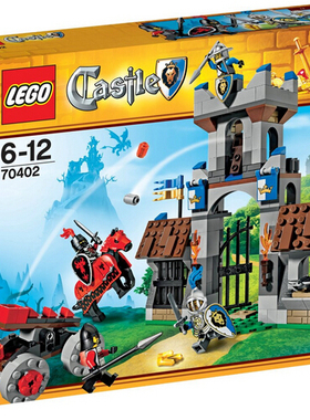 老款儿童益智LEGO乐高 70402castle城堡系列 门楼突袭2013款