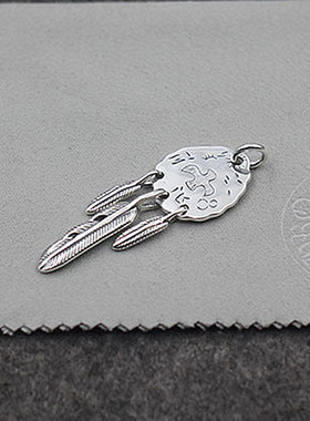 羽毛飞鹰小挂件民族风饰品吊坠