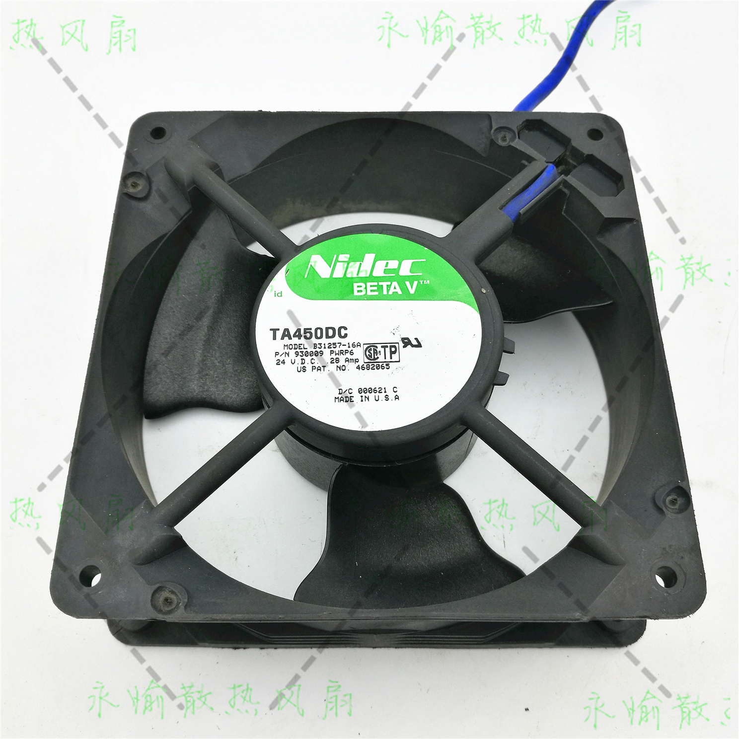 Nidec TA450DC B31257-16A 12cm 24V 0.28A 12038 逆变器散热风扇