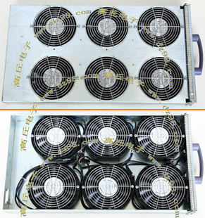 超薄大功率风板 172x150大风扇 12只原装 NMB组合风扇板