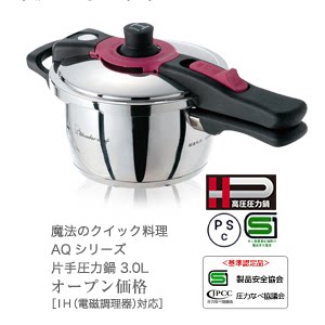 包邮送皮圈日本不锈钢高压锅18cm
