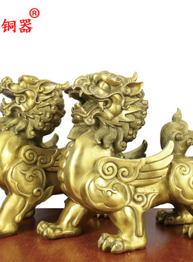 黄铜貔貅摆件工艺品