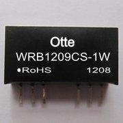 宽电压9-18V输入DCDC电源模块12V转9V隔离稳压 WRB1209CS-1W