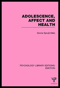 Affect Adolescence and Health Emotion Ple 预售