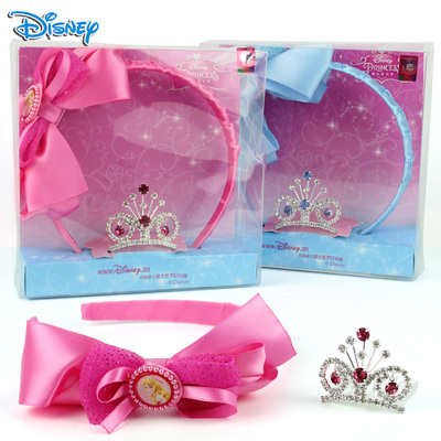 迪士尼公主皇冠头饰韩版发箍生日