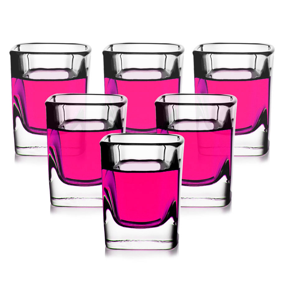 加厚方形只装子弹杯包邮