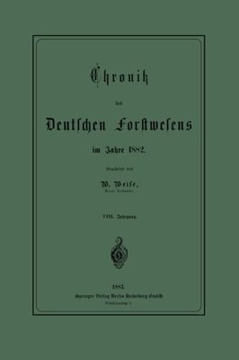 【预订】Chronik Des Deutschen Forstwesens Im...